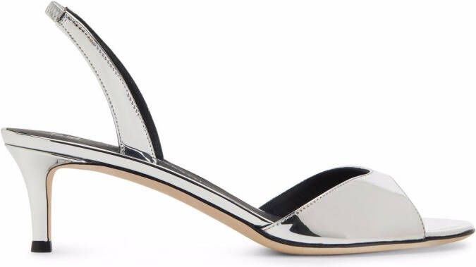 Giuseppe Zanotti 50mm Lilibeth sandals Silver