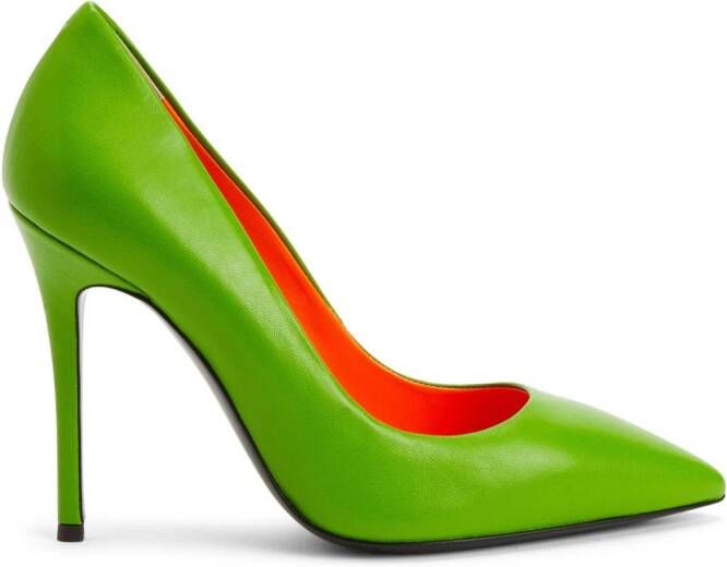 Giuseppe Zanotti 105mm Lucrezia pumps Green