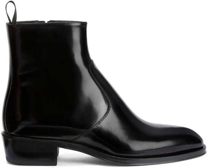 Giuseppe Zanotti Ludhovic leather boots Black