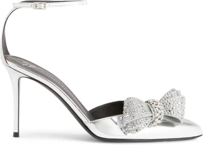 Giuseppe Zanotti 90mm Mahrtina pumps Silver