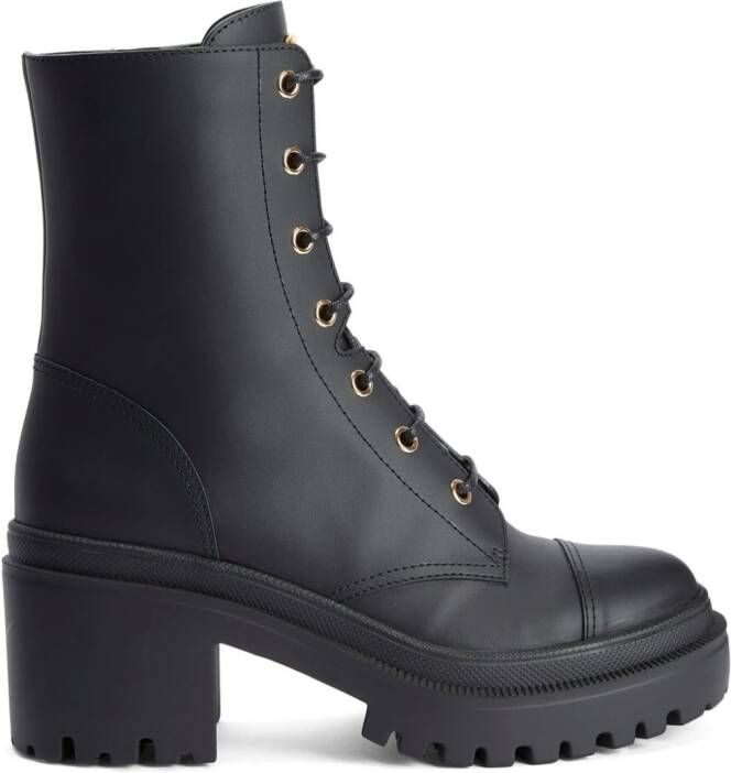 Giuseppe Zanotti Malakhy combat boots Black