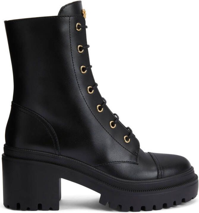Giuseppe Zanotti Malakhy combat boots Black