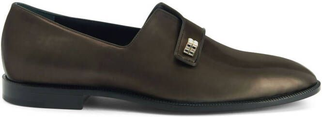 Giuseppe Zanotti Marty leather loafers Black