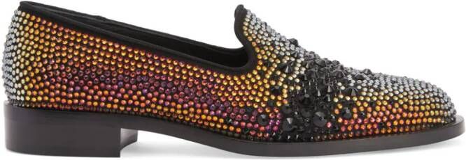 Giuseppe Zanotti Matildha crystal-embellished loafers Multicolour