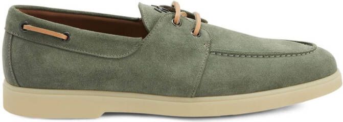 Giuseppe Zanotti Maui String suede loafers Green