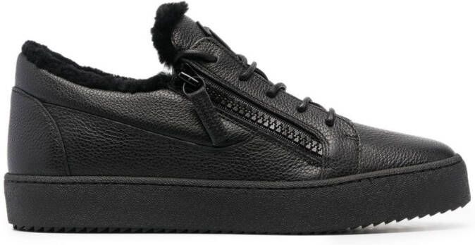 Giuseppe Zanotti May London leather sneakers Black