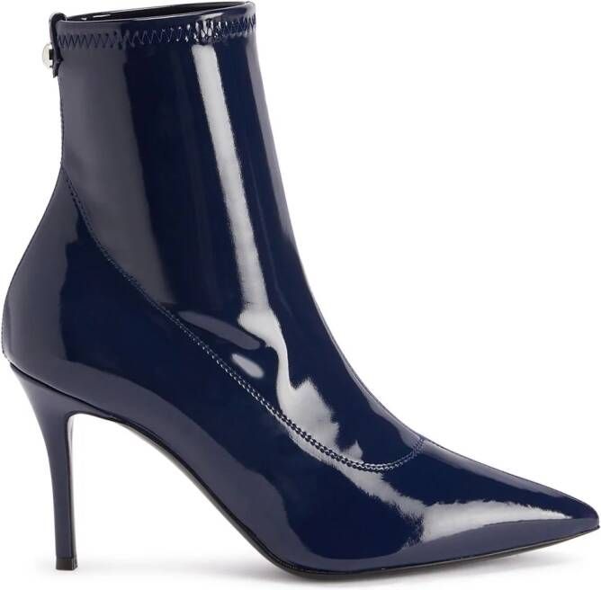 Giuseppe Zanotti 90mm Mirea boots Blue