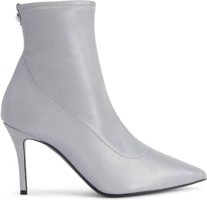 Giuseppe Zanotti 90mm Mirea boots Grey