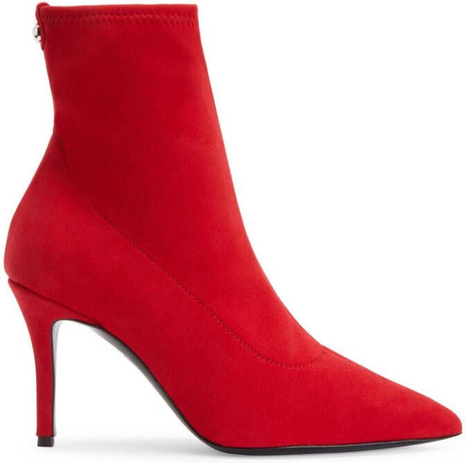 Giuseppe Zanotti 90mm Mirea boots Red