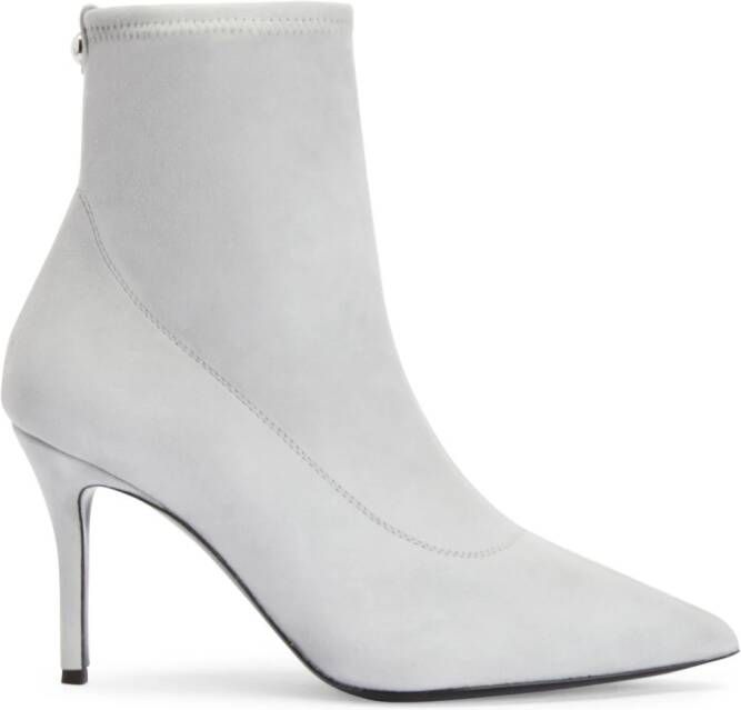 Giuseppe Zanotti 90mm Mirea boots Grey