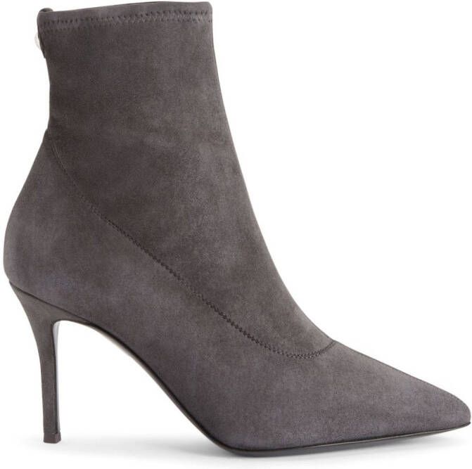Giuseppe Zanotti 90mm Mirea boots Grey