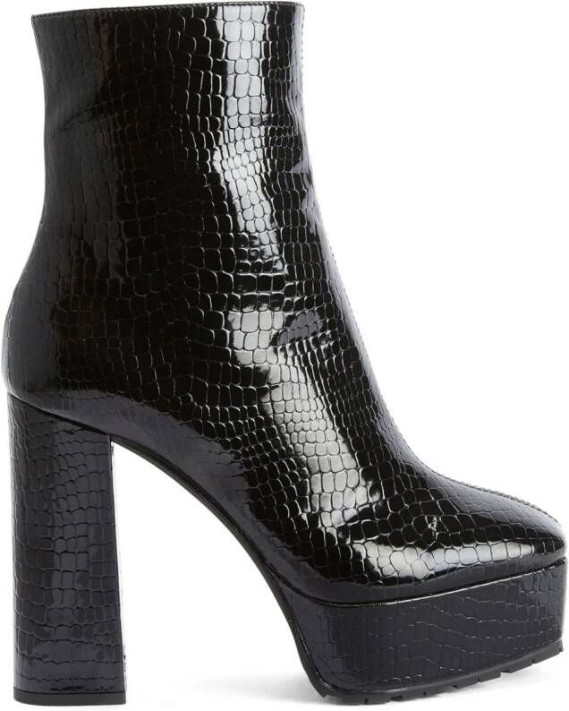 Giuseppe Zanotti 120mm Morgana boots Black