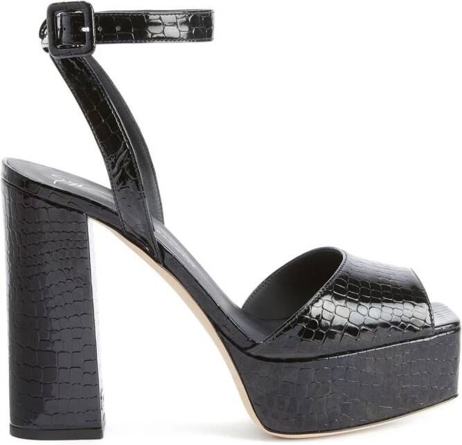 Giuseppe Zanotti 120mm New Betty sandals Black