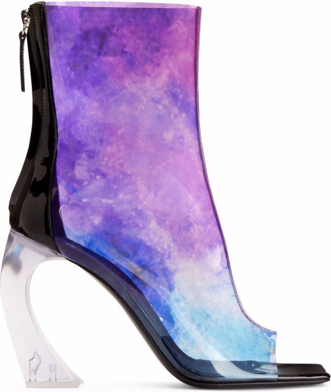 Giuseppe Zanotti 105mm Nordlyss boots Purple