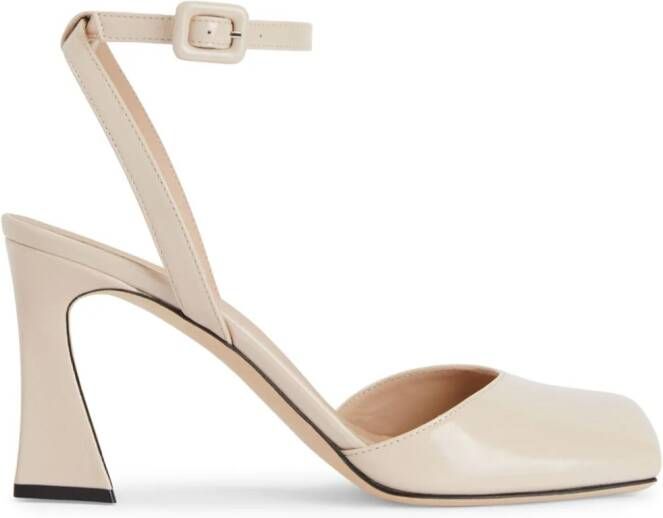 Giuseppe Zanotti 85mm Olivhe pumps Neutrals