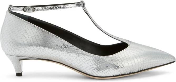 Giuseppe Zanotti 35mm Olivia pumps Silver
