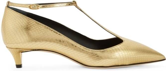 Giuseppe Zanotti 35mm Olivia pumps Gold