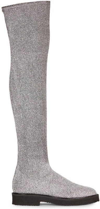 Giuseppe Zanotti Adrienne over-the-knee boots Grey