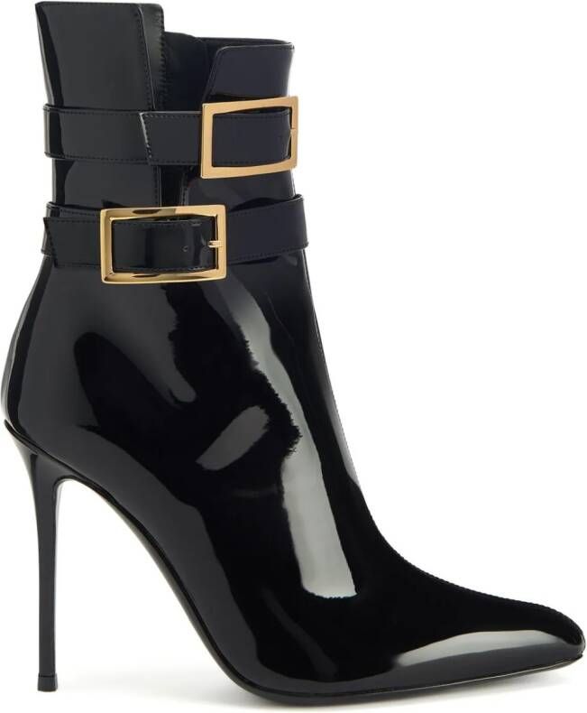Giuseppe Zanotti 105mm Pearlie boots Black
