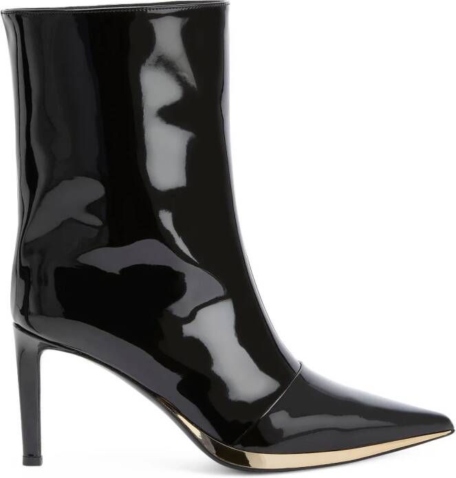 Giuseppe Zanotti 85mm Virgyn Boot pointed-toe ankle boots Black