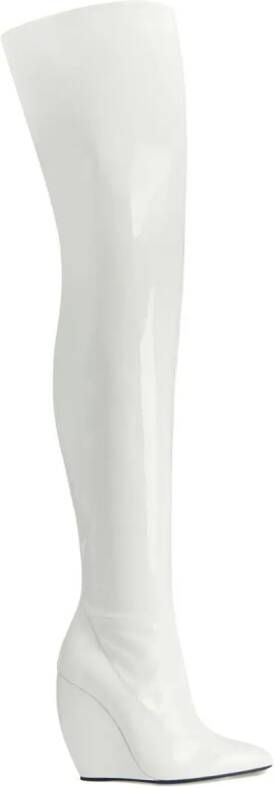 Giuseppe Zanotti 105mm Preety boots White