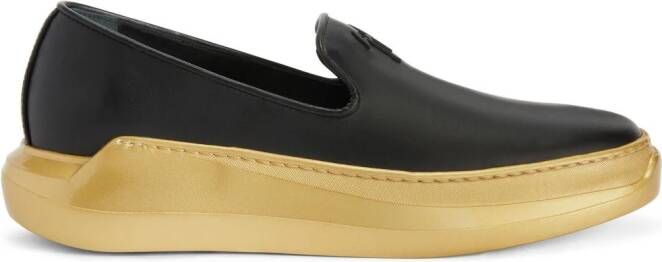 Giuseppe Zanotti Remye leather loafers Black