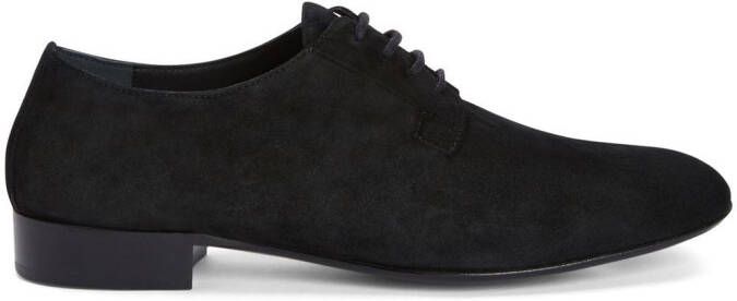 Giuseppe Zanotti Roger lace-up fastening loafers Black