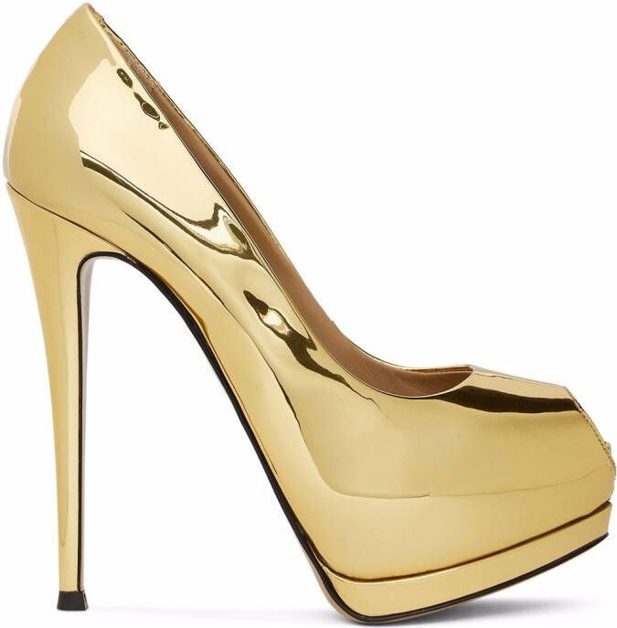 Giuseppe Zanotti 130mm Sharon pumps Gold