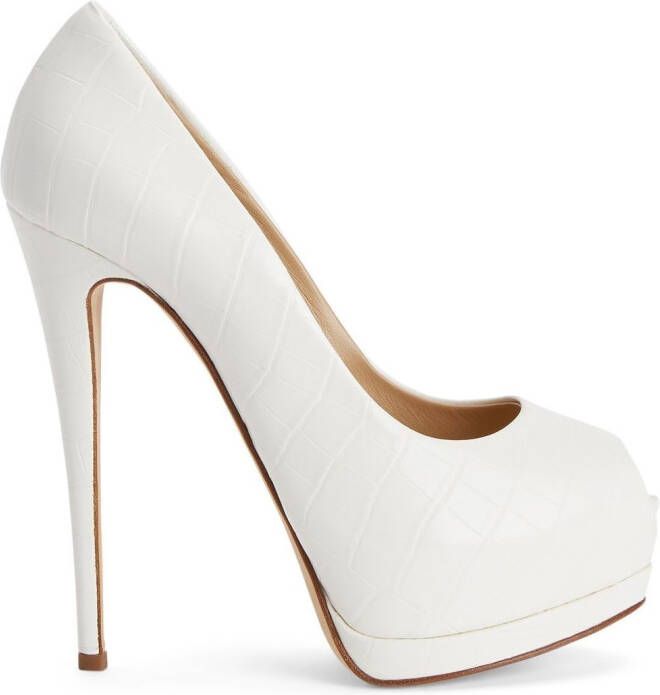 Giuseppe Zanotti 130mm Sharon pumps White