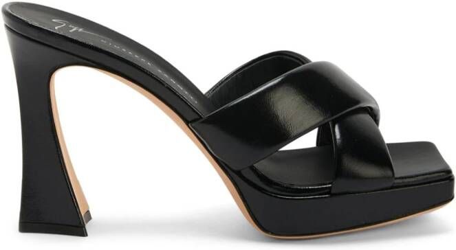 Giuseppe Zanotti 85mm Stacee sandals Black