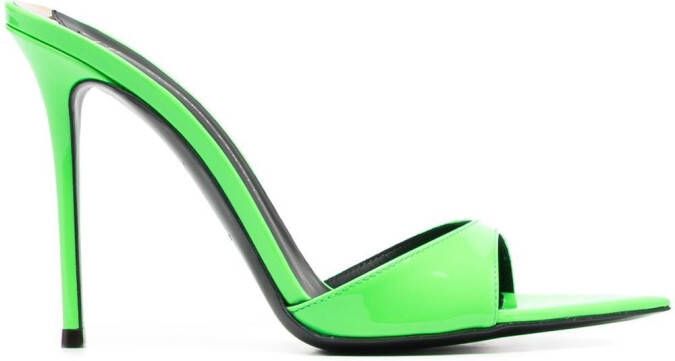 Giuseppe Zanotti stiletto sandals Green