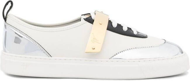 Giuseppe Zanotti strap-detail low-top sneakers White
