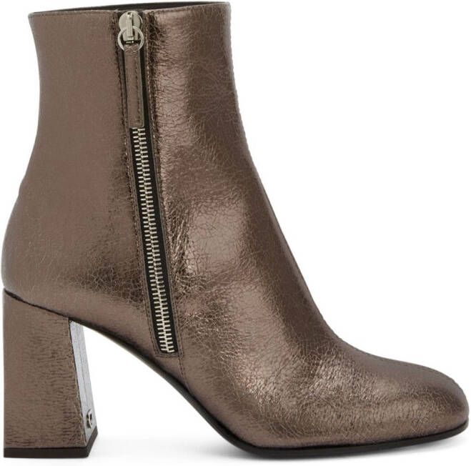 Giuseppe Zanotti 80mm Sveva ankle boots Grey