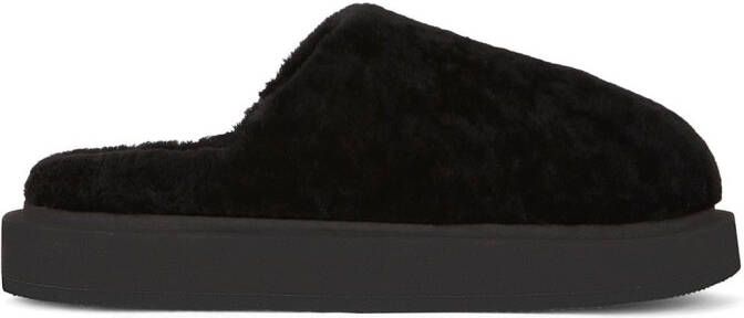 Giuseppe Zanotti Swanilda round-toe mules Black