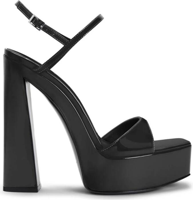 Giuseppe Zanotti Sylvy 145mm platform sandals Black