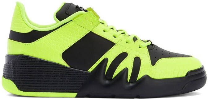 Giuseppe Zanotti Talon colour-block sneakers Black