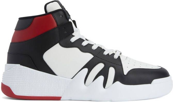 Giuseppe Zanotti Talon hi-top sneakers Red