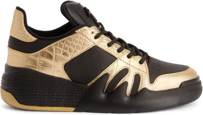 Giuseppe Zanotti Talon mid-top sneakers Gold