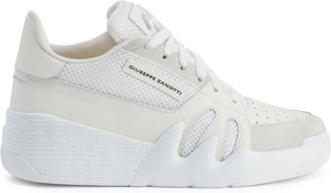 Giuseppe Zanotti Talon logo-lettering sneakers White