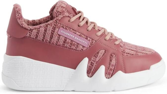 Giuseppe Zanotti Talon mid-top sneakers Pink