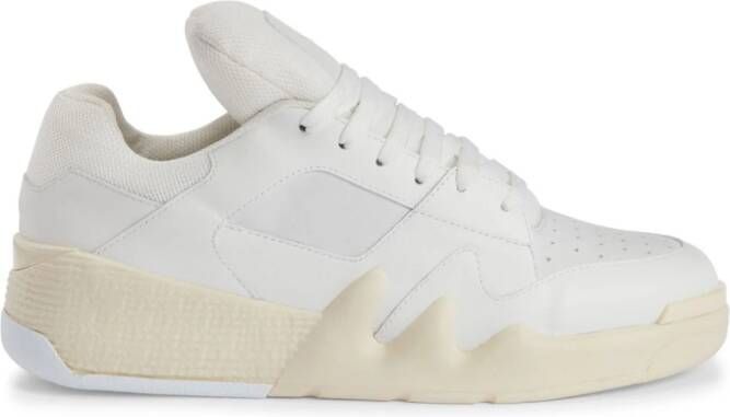 Giuseppe Zanotti Talon low-top leather sneakers White