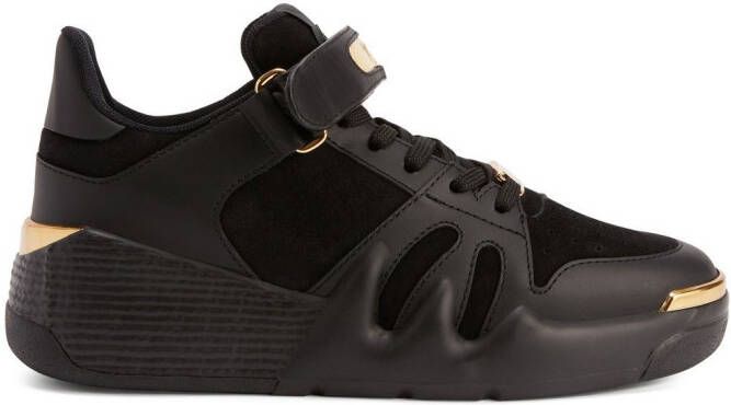 Giuseppe Zanotti Talon touch-strap low-top sneakers Black