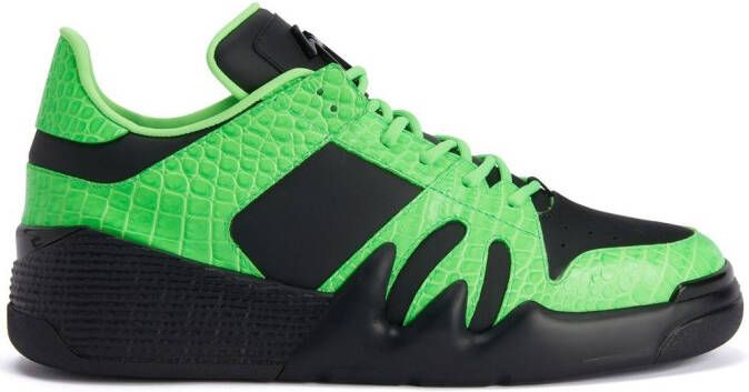Giuseppe Zanotti Talon low-top sneakers Green