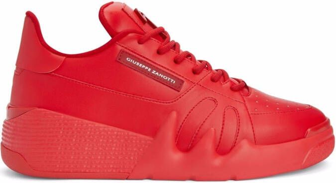Giuseppe Zanotti Talon low-top sneakers Red