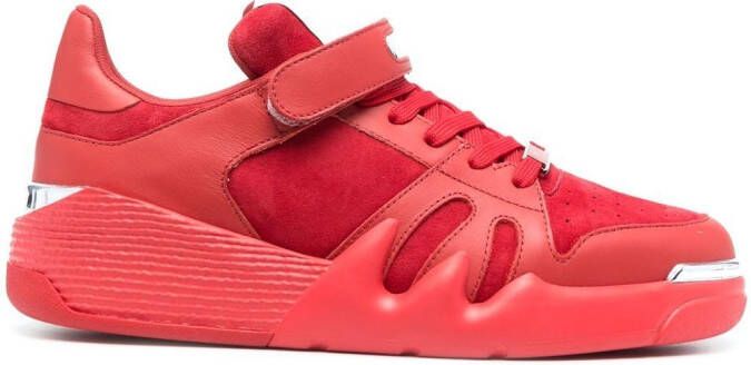 Giuseppe Zanotti Talon low-top sneakers Red
