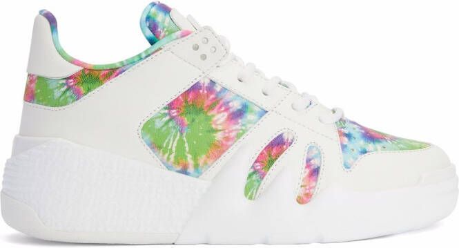 Giuseppe Zanotti Talon tie-dye low-top sneakers Black