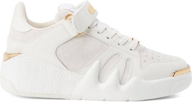 Giuseppe Zanotti Talon touch-strap high-top sneakers White