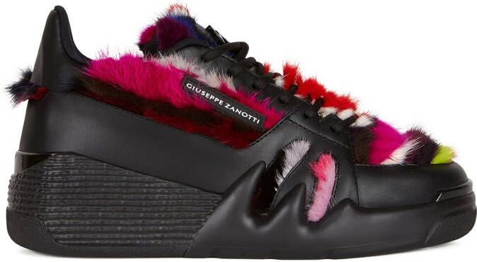 Giuseppe Zanotti Talon Winter low-top sneakers Black