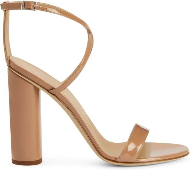 Giuseppe Zanotti Tara 110mm leather sandals Pink