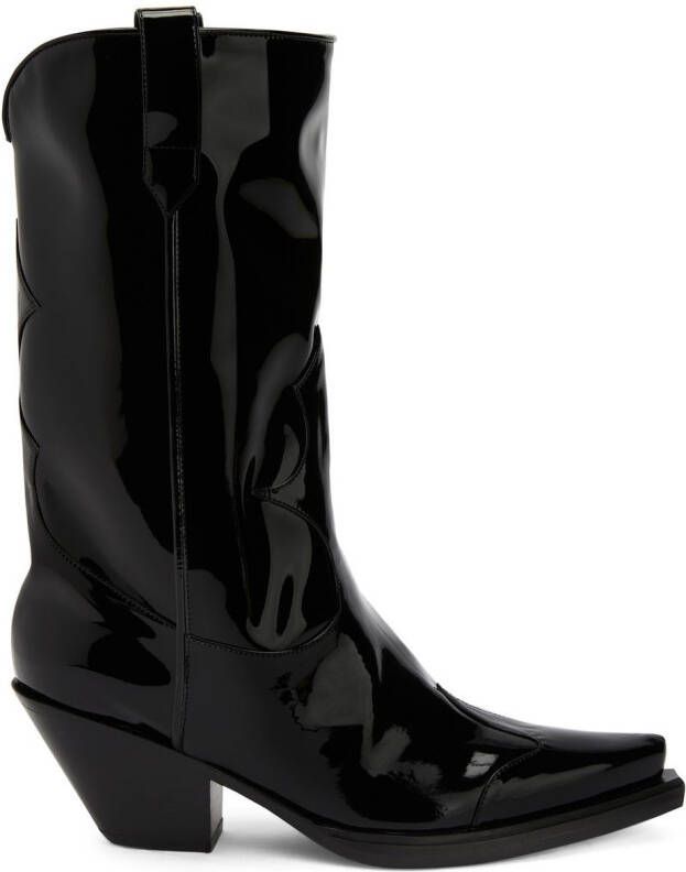 Giuseppe Zanotti Thyra 55mm cowboy boots Black